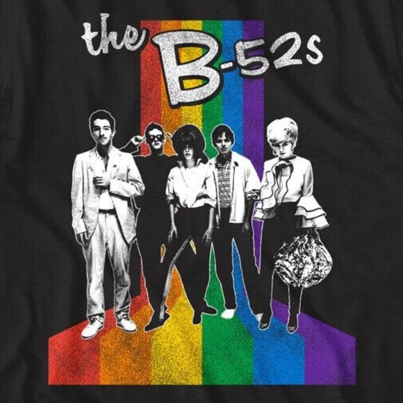 B52s Rainbow Road Debut Album 79 New Wave Retro Dance Rock Mom Song T-Shirt 166 - Picture 2 of 5